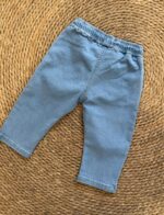 Light Wash Denim Jogger Pants - Image 2