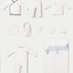 Authentic USPA Baby Blue Newborn hospital Set