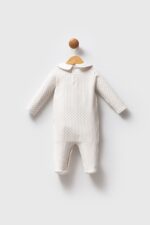 Authentic USPA peter pan collar footed romper - Image 2
