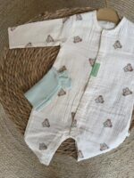 Baby Bear 4 pieces hospital  Set Beige Mint - Image 2