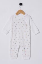 Authentic USPA White Romper With Star Print