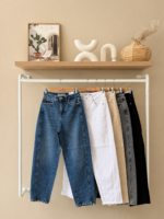 Balloon cut jeans