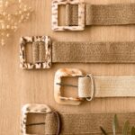 Elastic woven belt