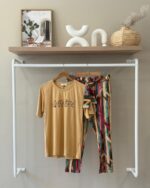 Mustard "Gather here" graphic pajama