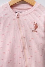 Authentic USPA Pink Baby romper - Image 2