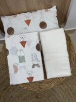 Baby Animal Print Crib Bedding Set