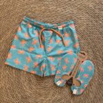 crab print swimsuit