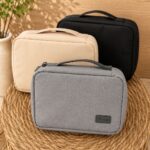 Hanging toiletry travel bag