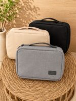 Hanging toiletry travel bag