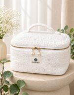 Embroidered toiletry organizer bag - Image 2