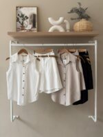 Sleeveless button down shirt - Image 3