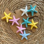 starfish hair clips