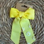 yellow big bow