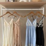 Emnroidered smocked cami dress