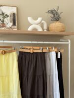 Belted tiered maxi skirt - Image 2