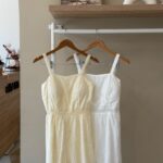 Eyelet lace cami jumpsuit