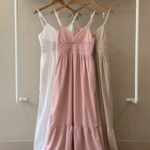 Braided strap tiered maxi dress