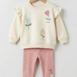 Tulip baby girl set