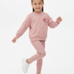Girl legging set pink
