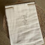 Double-face organic muslin blanket