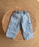 Baggy elastic waist cargo pant - Image 2