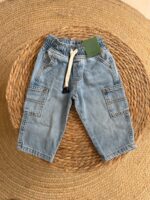 Baggy elastic waist cargo pant - Image 4