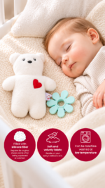 Bear with silicon teether - Image 2