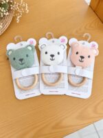 Baby toy with wood handle - Image 2