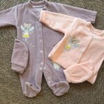 Fleece fairy romper with beanie