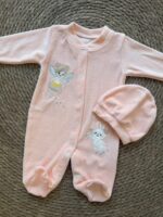 Fleece fairy romper with beanie - Image 3