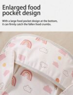 Waterproof ruffles rainbow bib - Image 2