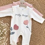 Fototed organic cotton rompers 2pcs