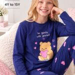 Bear heart pajama