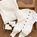 Unisex knitted hospital set